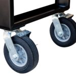 8" Locking Casters on Meadow Creek Smoker & Cooker