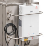 On Demand Gas Water Heater on Mobile Sink