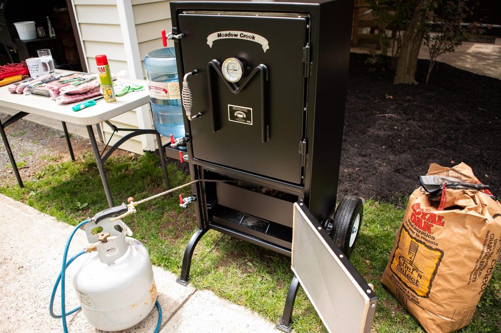 Breaking in the Meadow Creek BX25 Box Smoker