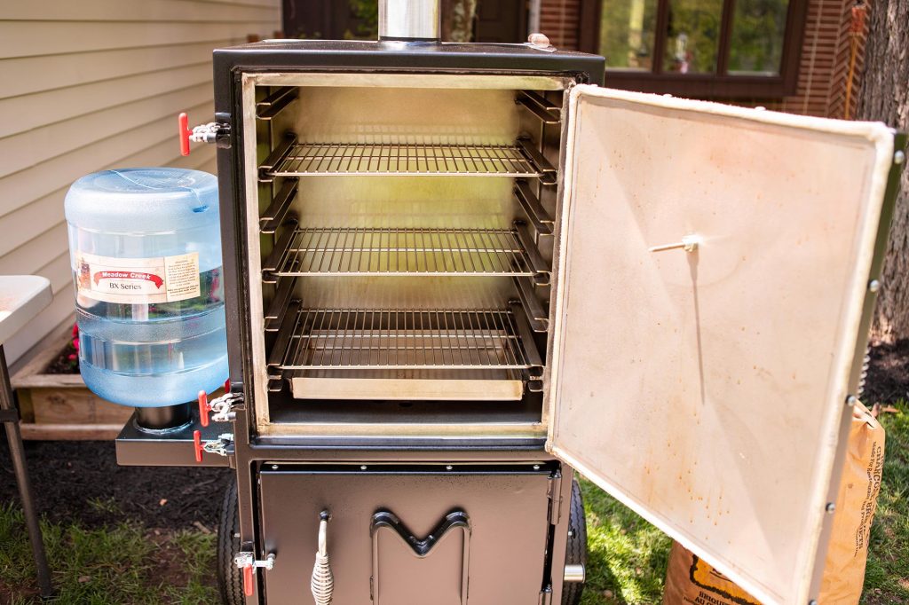 Breaking in the Meadow Creek BX25 Box Smoker