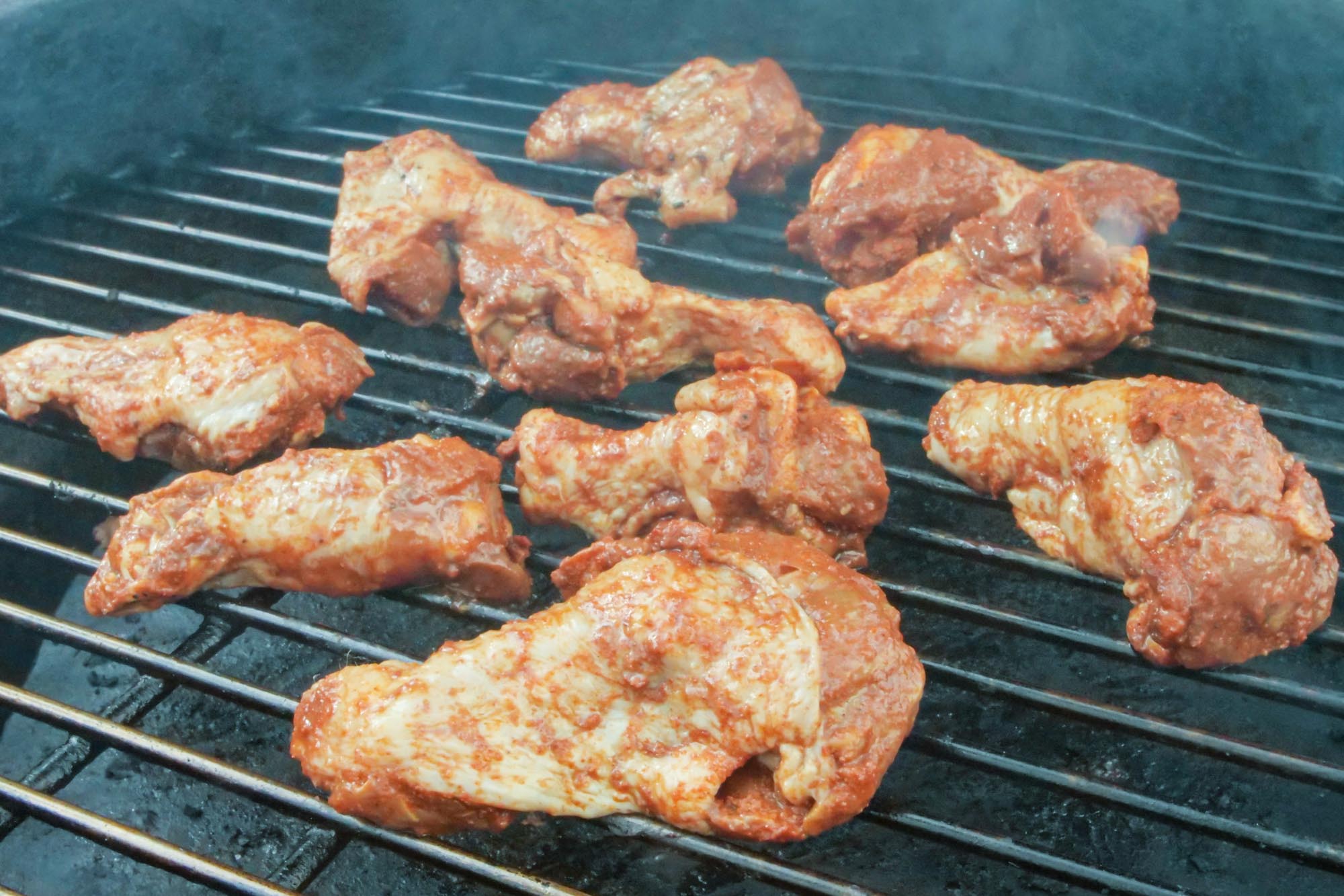 Smoked Caveman-Style Chicken Wings