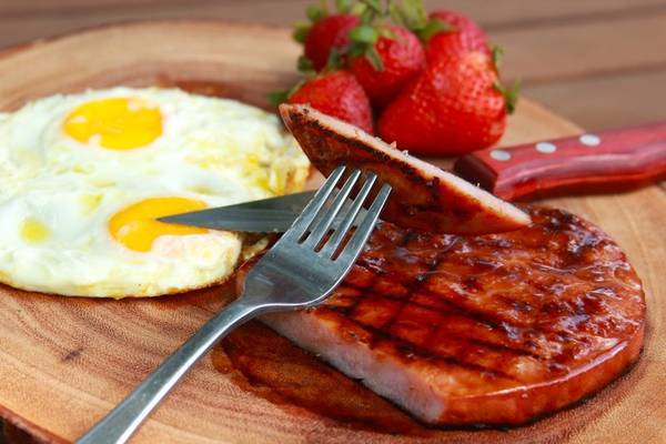 Mother's Day Recipe: Grilled Balsamic and Brown Sugar Glazed Ham Steak