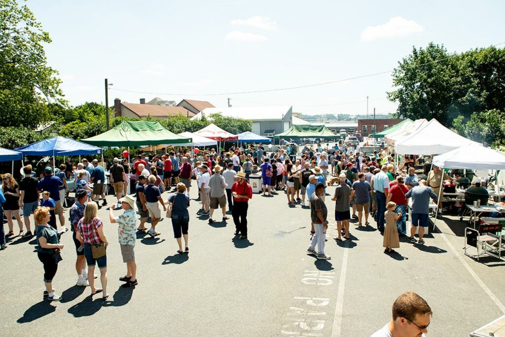 MCBS Meadow Creek 2019 Eggfest Crowd