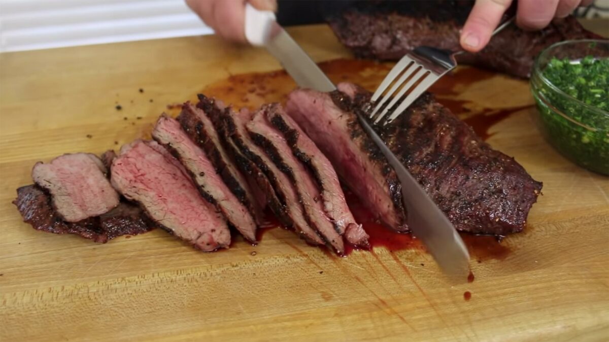 Grilled Tri Tip on the Big Green Egg