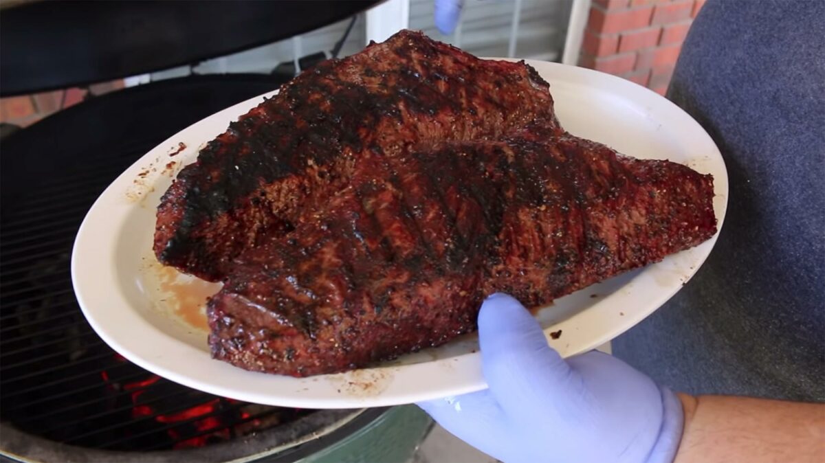 Grilled Tri Tip on the Big Green Egg