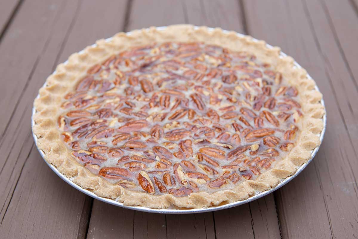 My Grandma’s Pecan Pie in a Big Green Egg