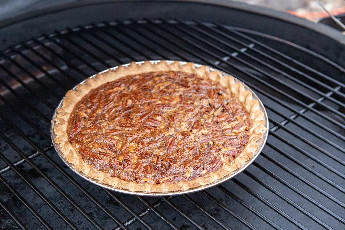 My Grandma’s Pecan Pie in a Big Green Egg