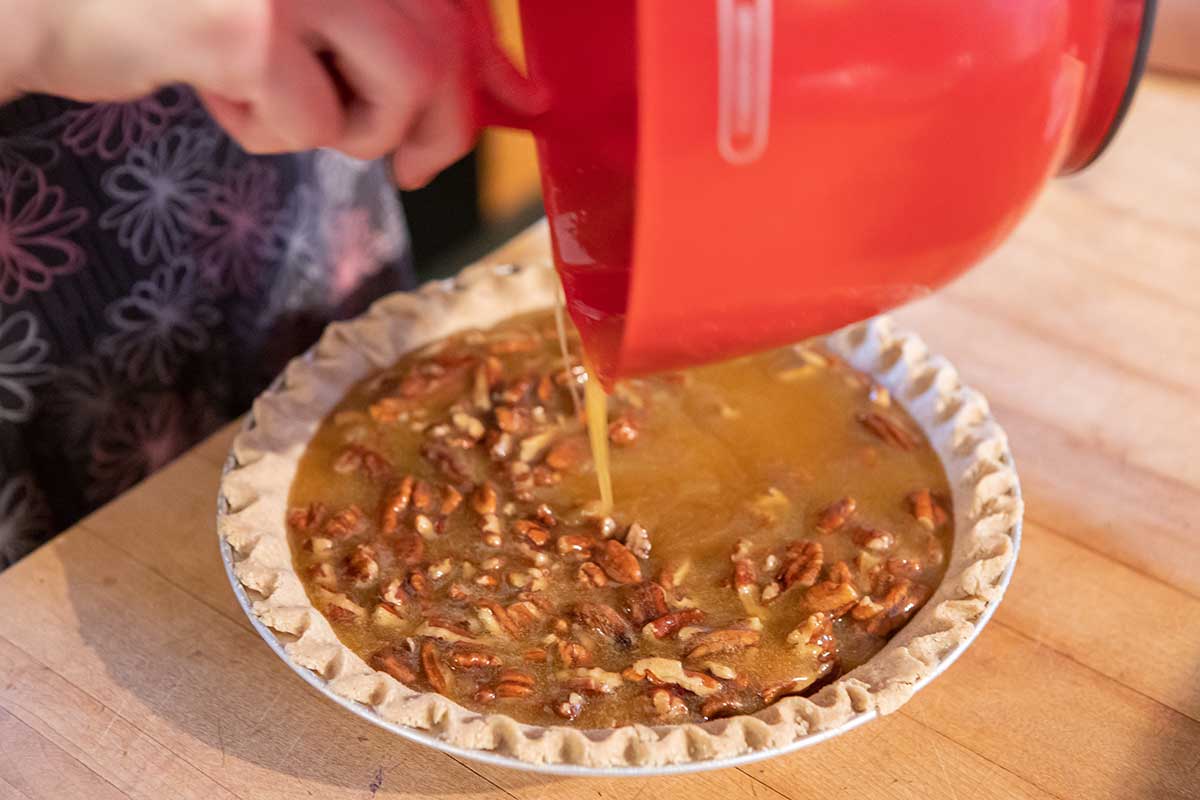 My Grandma’s Pecan Pie in a Big Green Egg