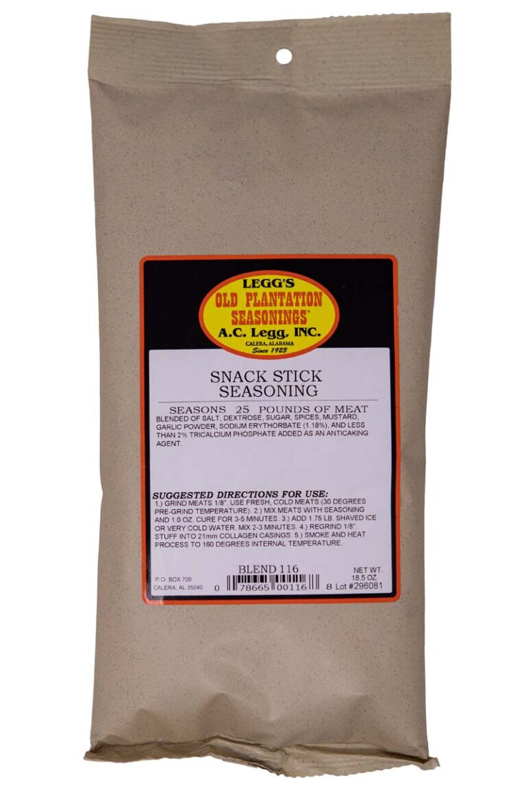 Legg’s Snack Stick Seasoning – Blend 116