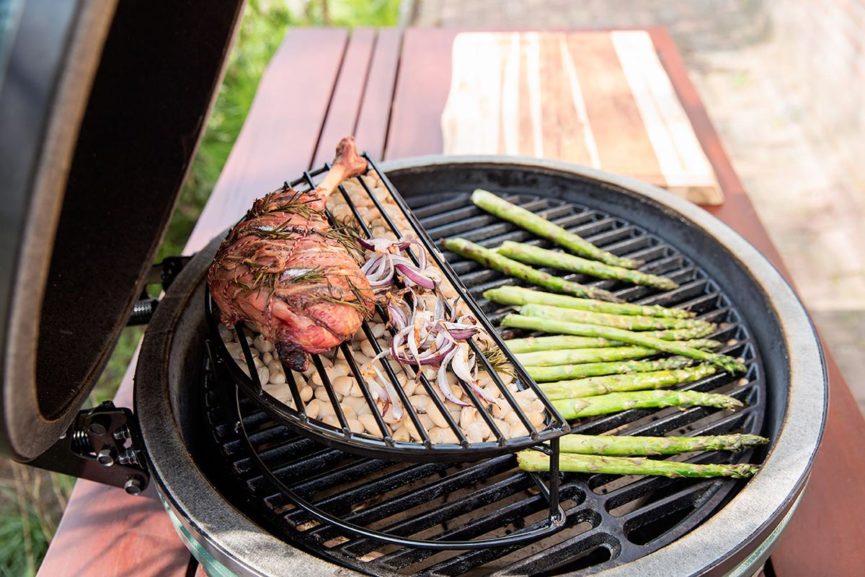 Big Green Egg Turkey Leg