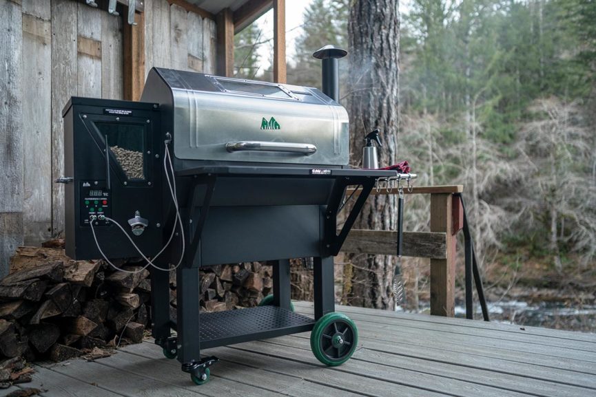 Jim Elser’s Spicy Shrimp Skewers  on the Green Mountain Grill