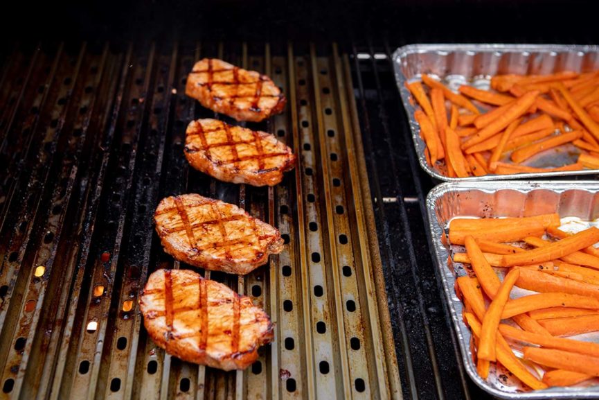 Smoked Pork Loin Recipe and Grilled Chops on Yoder Pellet Smoker