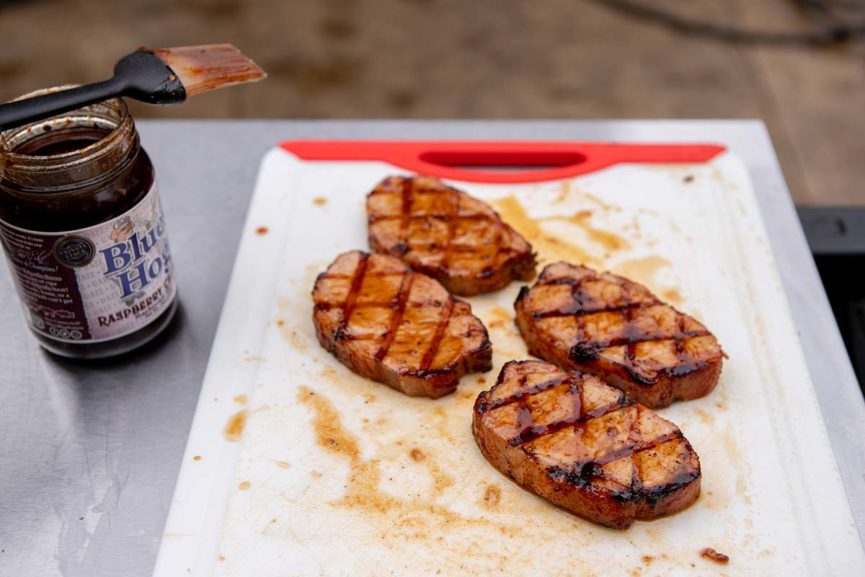 Smoked Pork Loin Recipe and Grilled Chops on Yoder Pellet Smoker