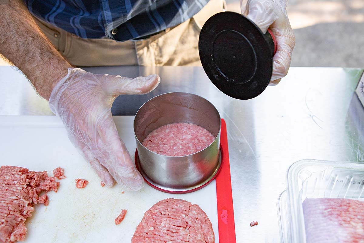 Forming Burger Patties