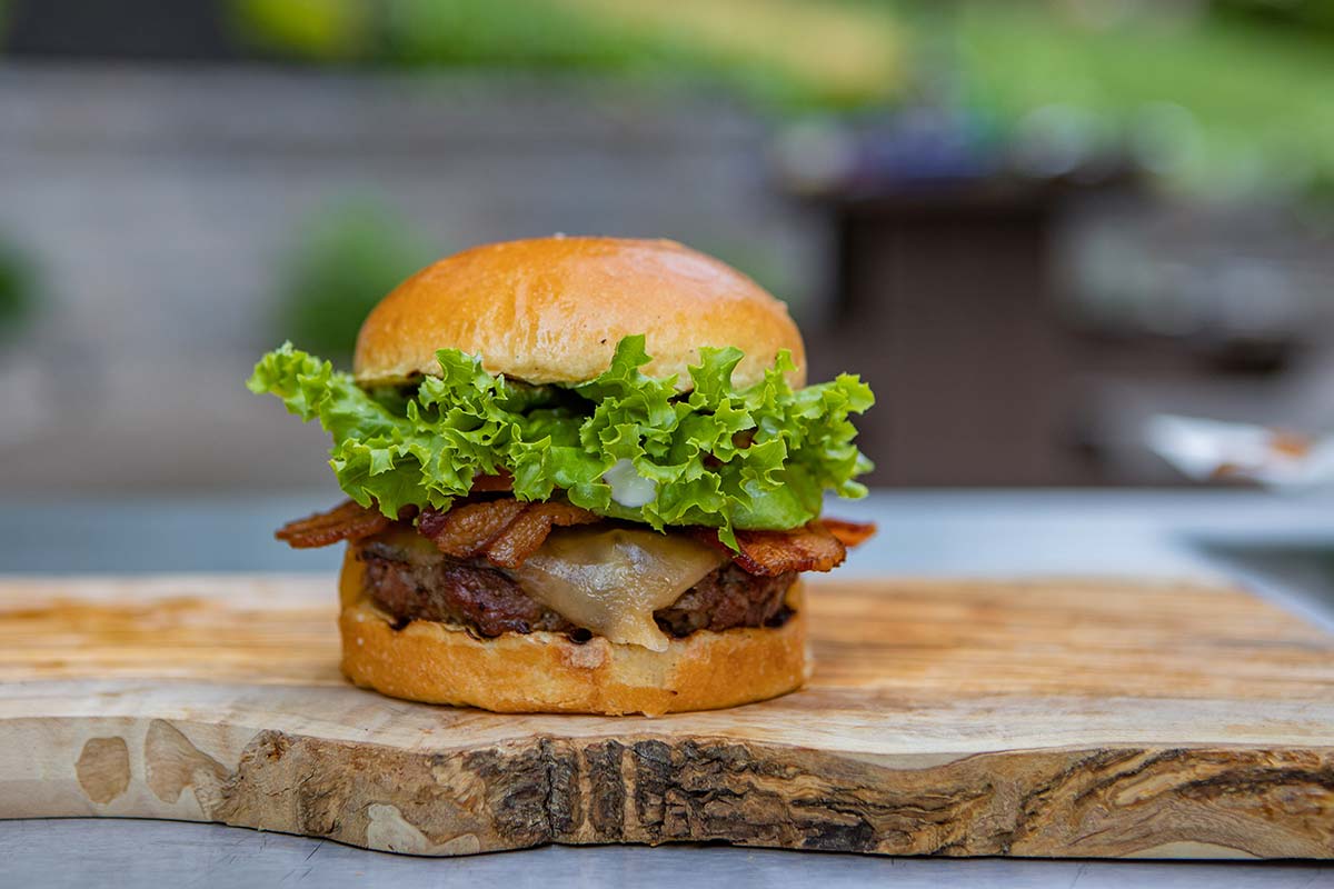 Gouda Bacon Avocado Burger