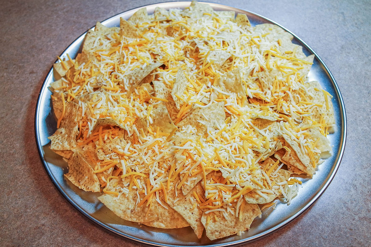 Pulled Pork Nachos on the Green Mountain Pellet Grill