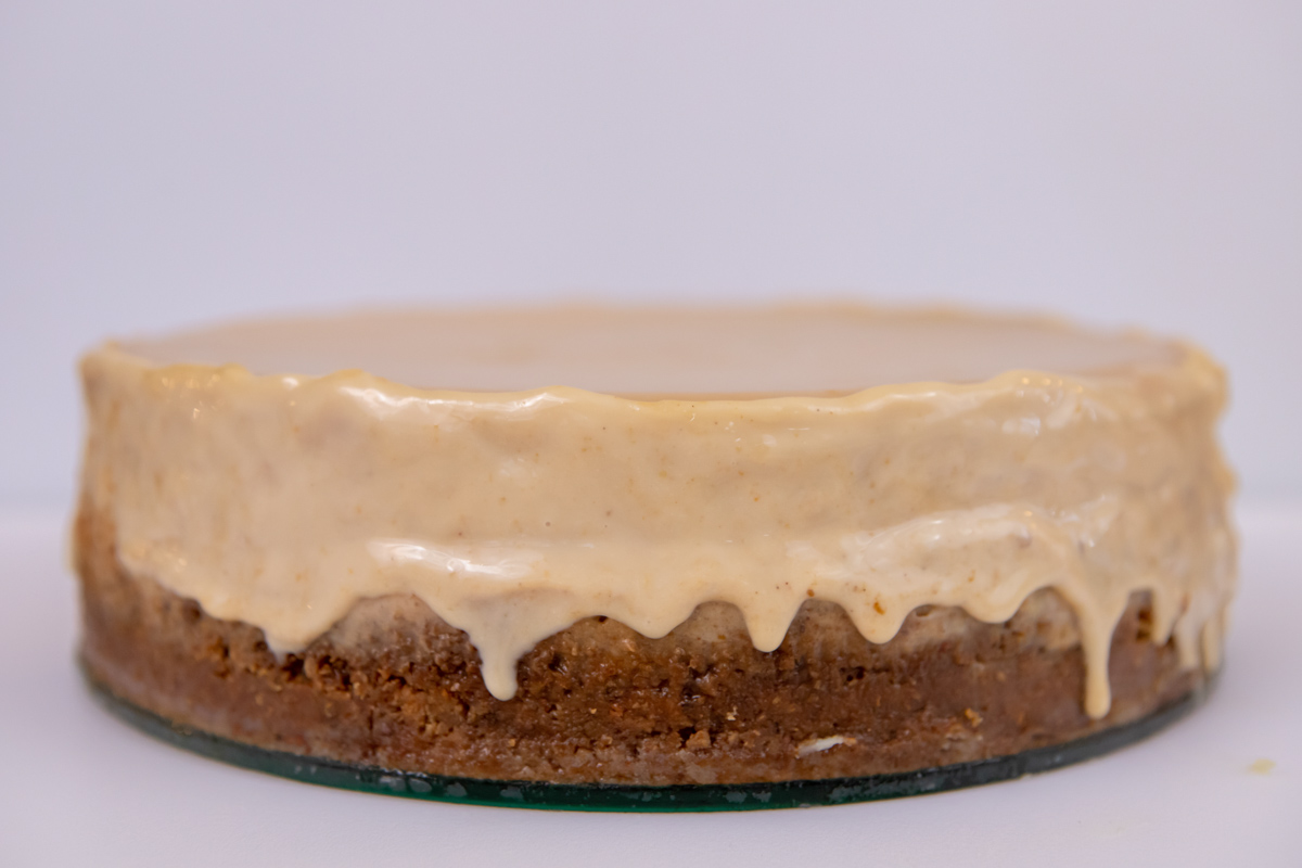 Pumpkin Cheesecake Recipe on the Big Green Egg