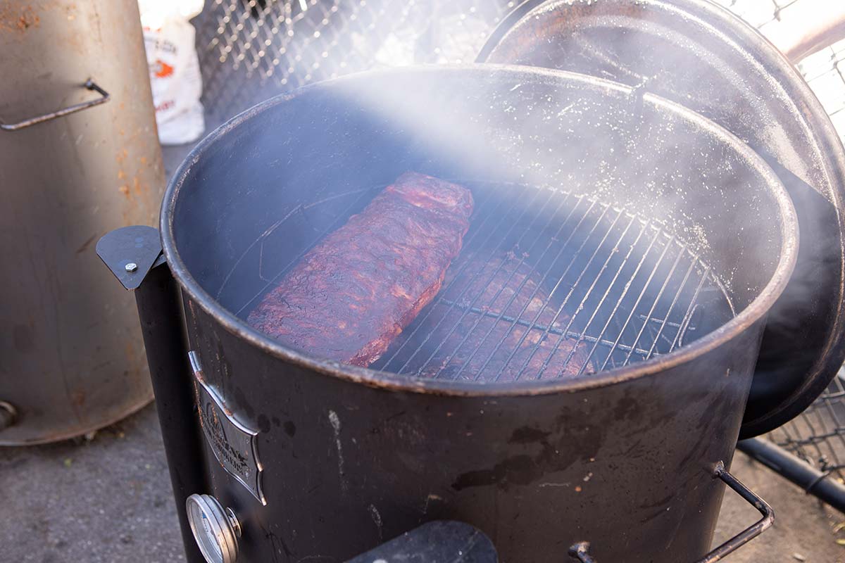 2021 Open House - Gateway Ribs Smoker