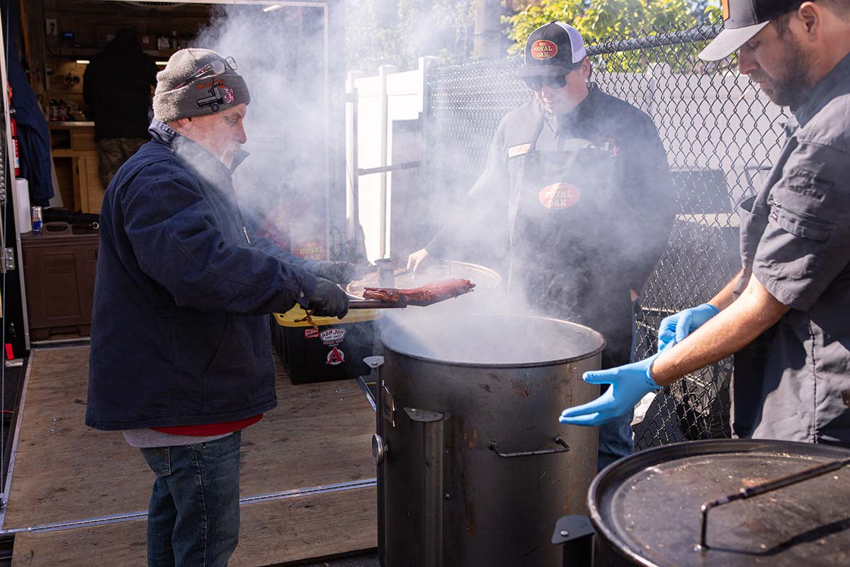 2021 Open House - Gateway Ribs Smoker