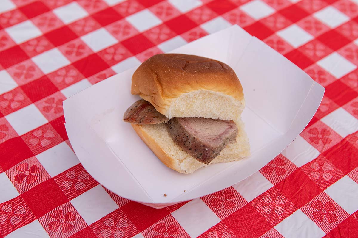 2021 Eggfest - Pork Tenderloin Slider