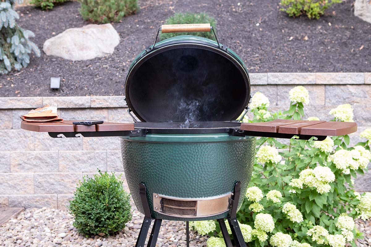 Grilled Poor Man’s (Salisbury) Steak on the Big Green Egg