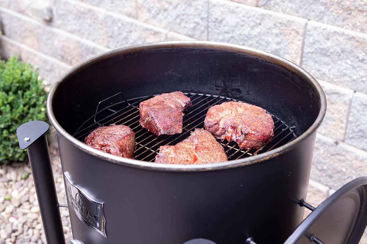 Smoked Beef Chuck Roast Tacos on the Gateway Drum Smoker