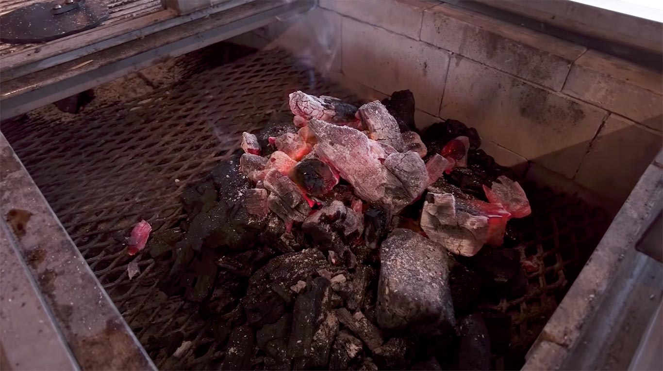 Lighting Fire with Charcoal Chimney and Lump Charcoal