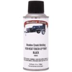 Meadow Creek High-Heat Touch-Up Paint Black Spray Can