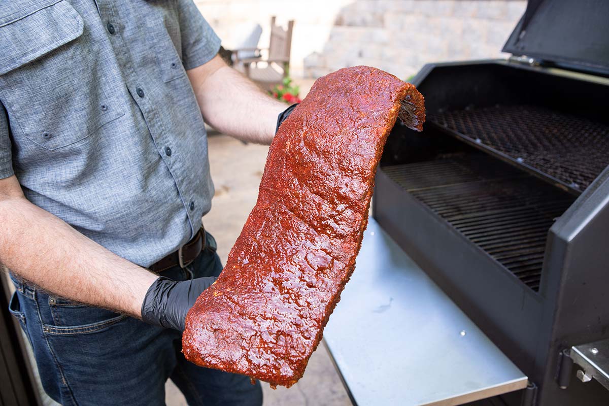 Ribs Ready for Smoker