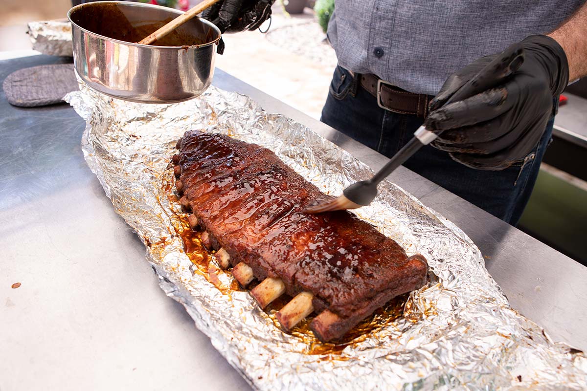 Glazing Ribs