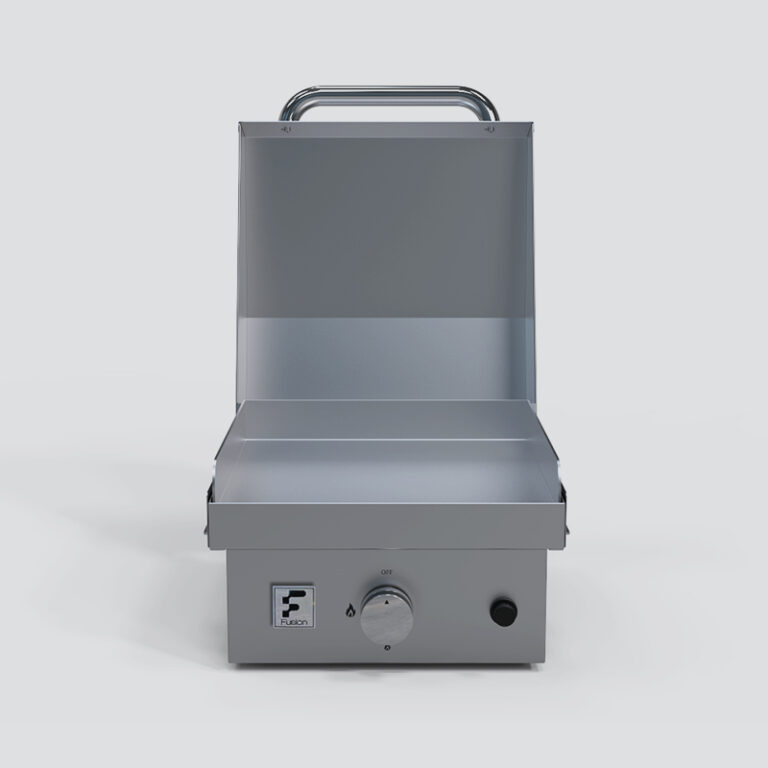 Fusion GFE40 Single-Burner Gas Griddle With Stainless Steel Lid