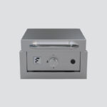 Fusion GFE40 Single-Burner Gas Griddle With Stainless Steel Lid on Insulating Liner