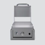 Fusion GFE40 Single-Burner Gas Griddle With Stainless Steel Lid on Insulating Liner