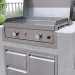 Fusion Stainless Steel Trim Kit for Built-In Griddles