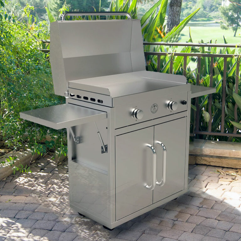 Le Griddle Freestanding Cart for "The Ranch Hand" 2-Burner Gas Griddles