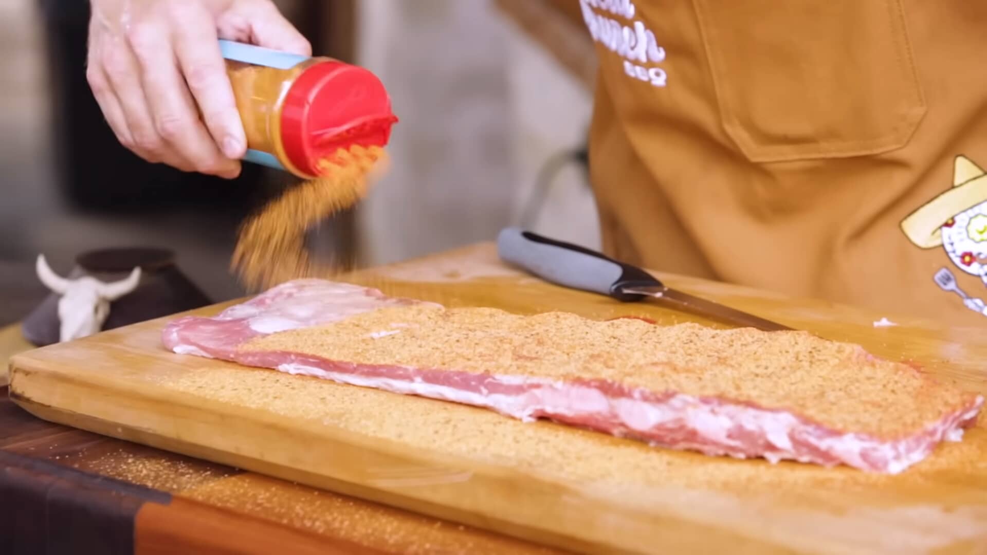 Seasoning Ribs with Texas Sugar