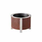 Breeo X Series 19 Smokeless Fire Pit Patina