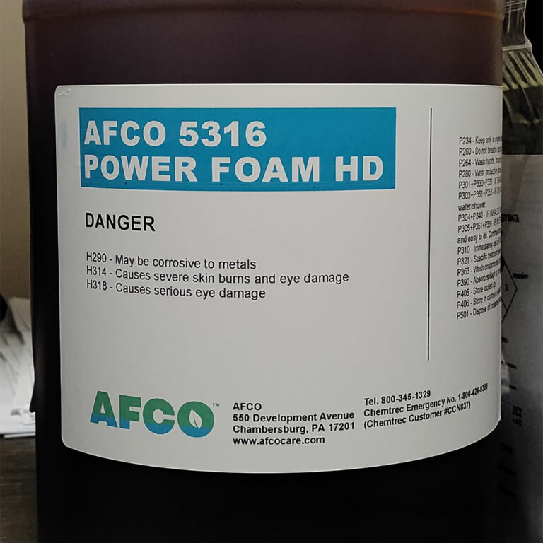 AFCO 5316 Power Foam HD Alkaline/Caustic Foaming Cleaner
