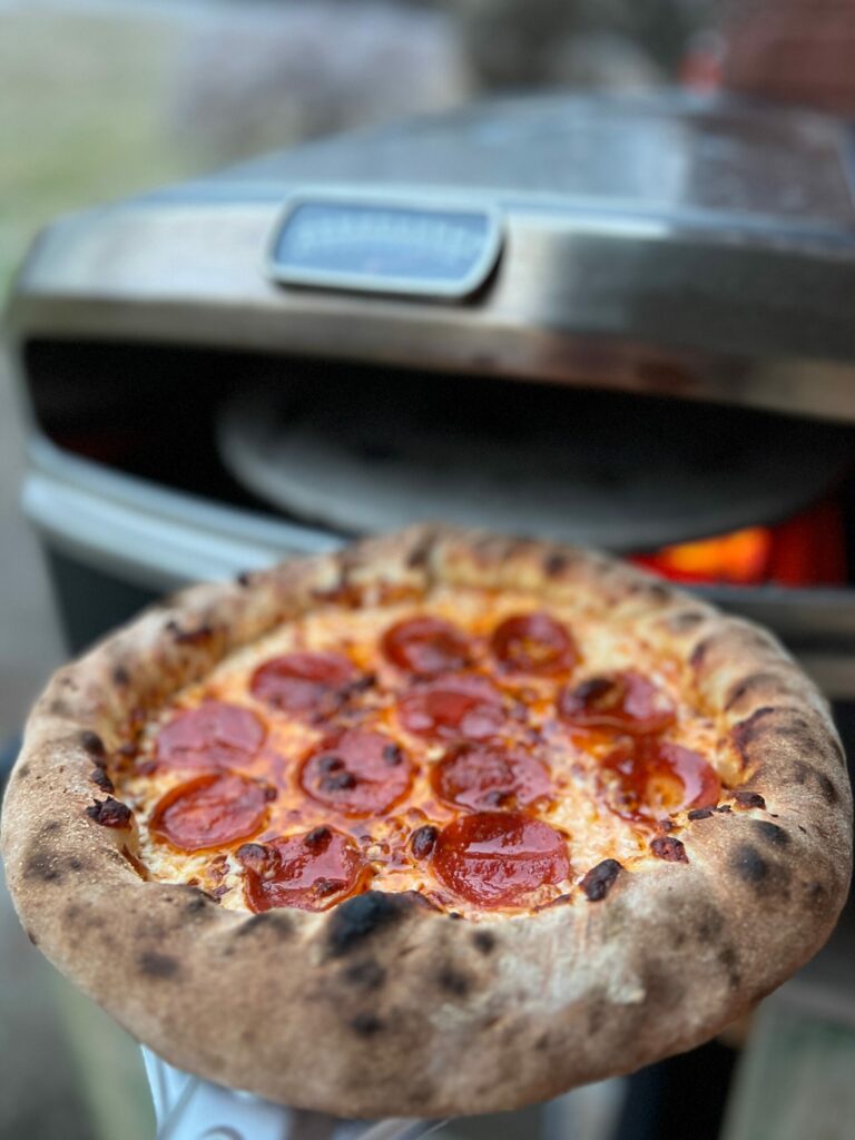 Halo Versa 16" Outdoor Pizza Oven Lifestyle