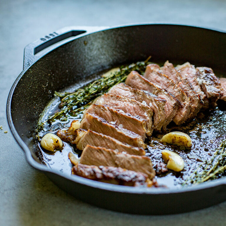 Lodge Cast Iron Skillet With Dual Handles