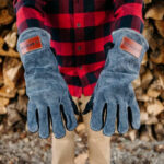 Breeo Leather Fire Gloves