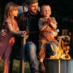 Breeo X Series 42 Smokeless Fire Pit Lifestyle