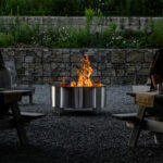 Breeo X Series 42 Smokeless Fire Pit Stainless Steel