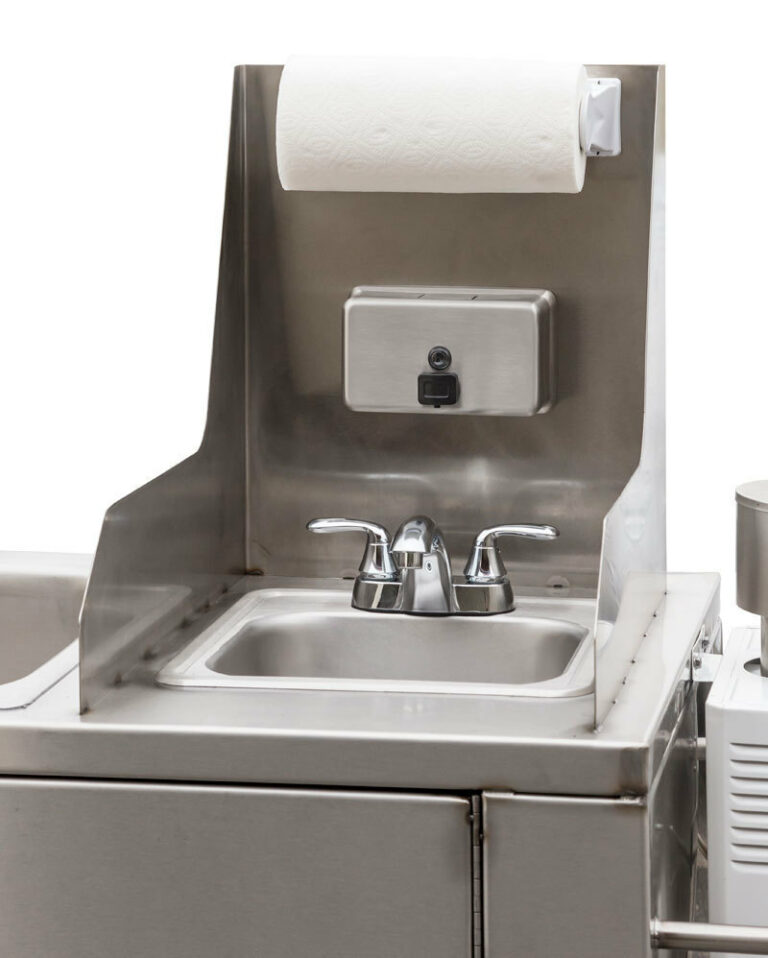 Meadow Creek 4-Bowl Cleanup Sink - Hand Wash Accessory Kit