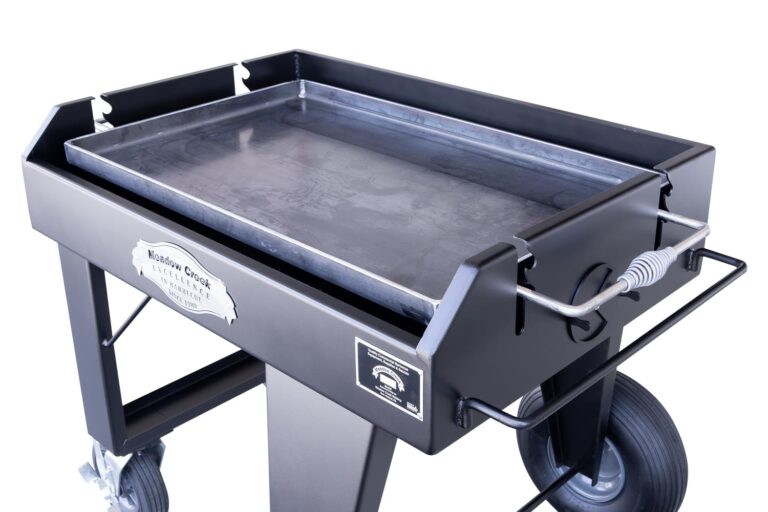 Optional Griddle on BBQ36 Flat Top Grill