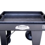 Optional Griddle on BBQ36 Flat Top Grill