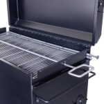 Pivoting Double Sided Stainless Steel Grate on BBQ42 Chicken Cooker