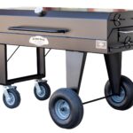 Meadow Creek BBQ60 Flat Top Grill With Optional Lid