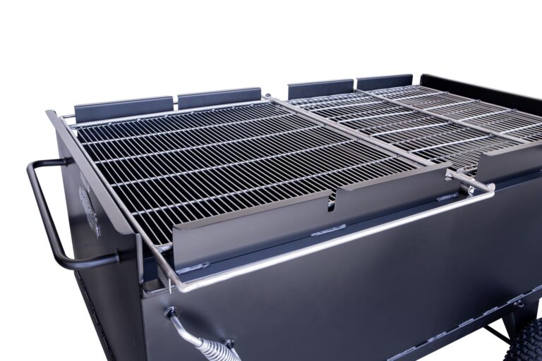 Optional Flat Grate on Meadow Creek BBQ64P Chicken Cooker