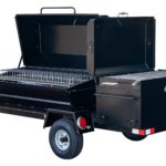 Meadow Creek CD108 Caterer's Delight Trailer With Optional Rib Rack on PR60